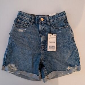 Zara denim shorts